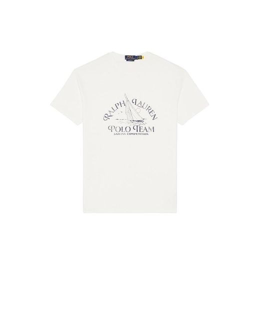 Polo Ralph Lauren Multicolor Sailing Polo Team Print T-Shirt for men