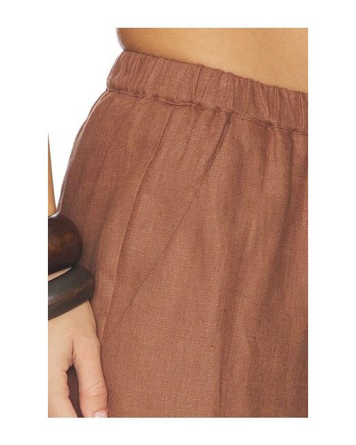 Faithfull The Brand Brown Capriolla Pant