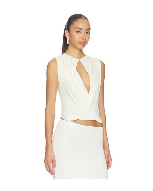 AYA MUSE White Esme Top