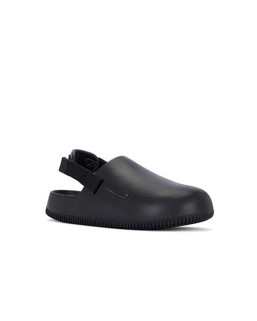 Nike Black Calm Mule Na for men