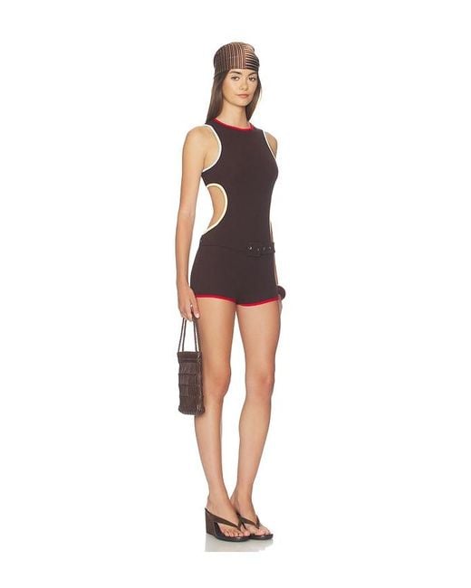 Siedres Black Lexi Romper