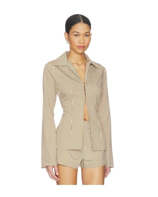 ALL THE WAYS Natural Reed Top