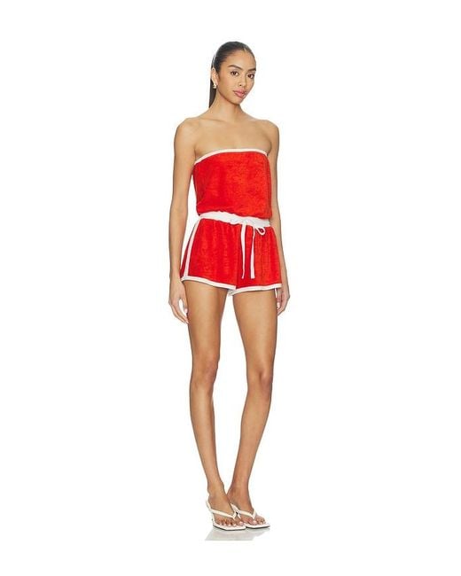 Lovers + Friends Red Tessa Romper