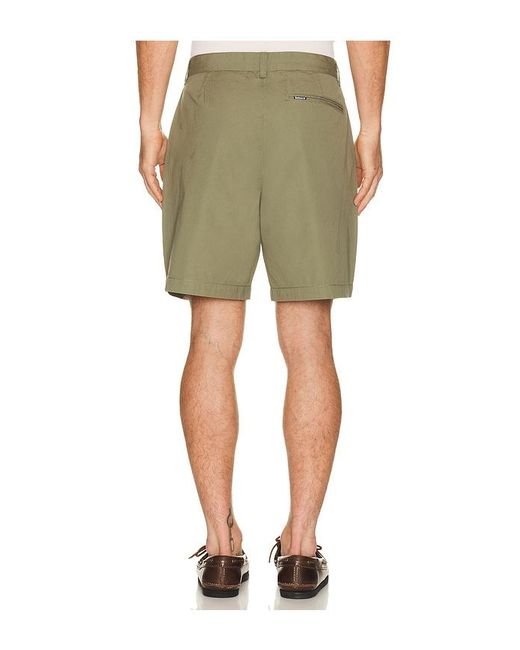 Barbour Green Sherburn Cotton Short for men