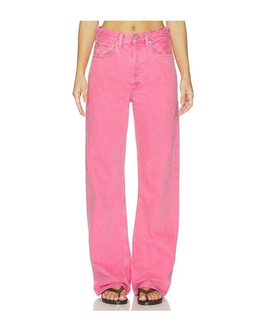 Agolde Pink Vintage Loose