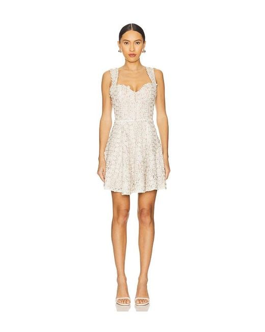 Elliatt White Cali Corset Mini Dress
