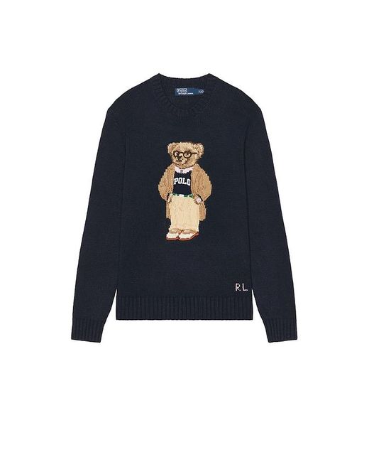 Polo Ralph Lauren Sweatshirt Bear in Blue für Herren