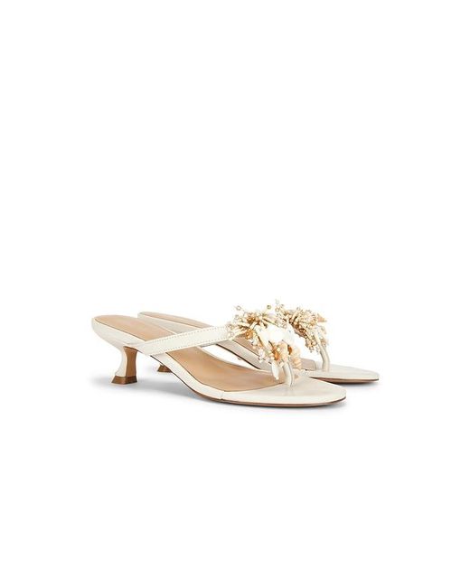 Raye White Iman Sandal