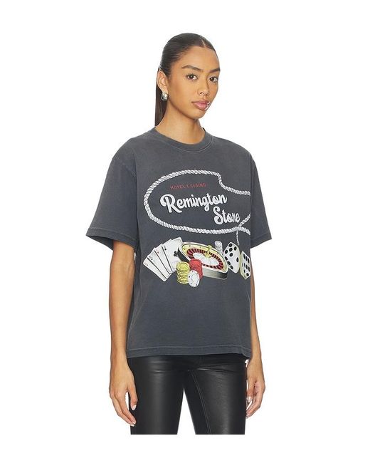 Remington Stone Black Casino Tee for men
