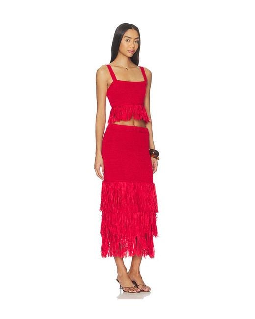 Saylor Red Shanda Set