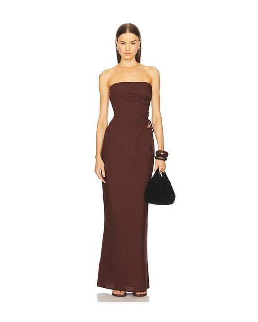 Seven Wonders Brown Comalie Maxi Skirt