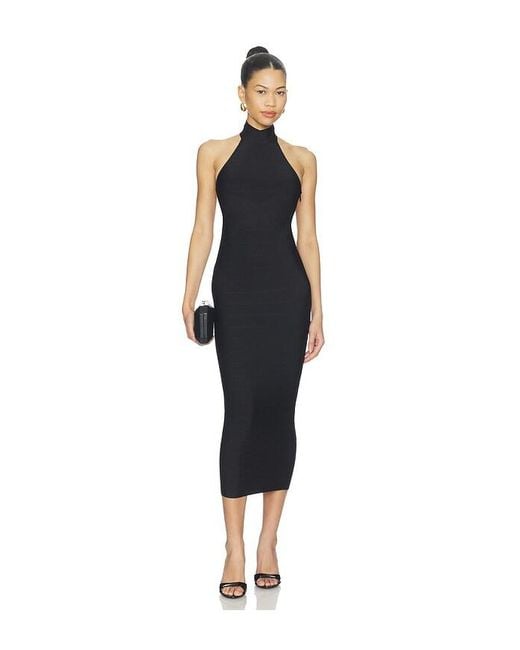 retroféte Black Runa Knit Dress