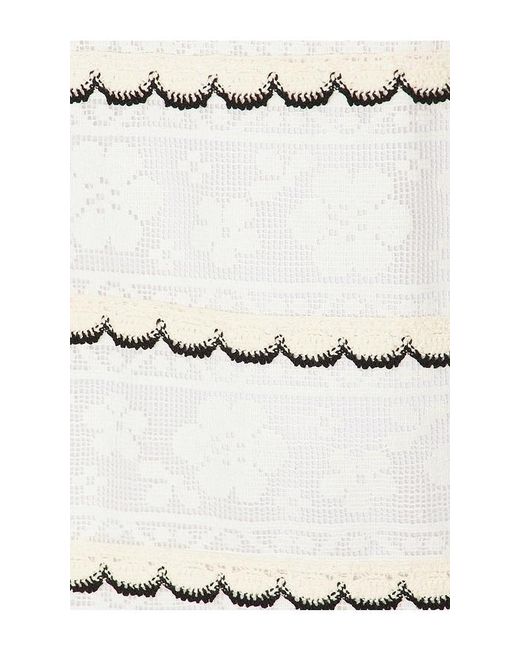 Minivestido Cynthia En Color Ivory Talla (También En S, Xs, M) Show Me Your Mumu de color White