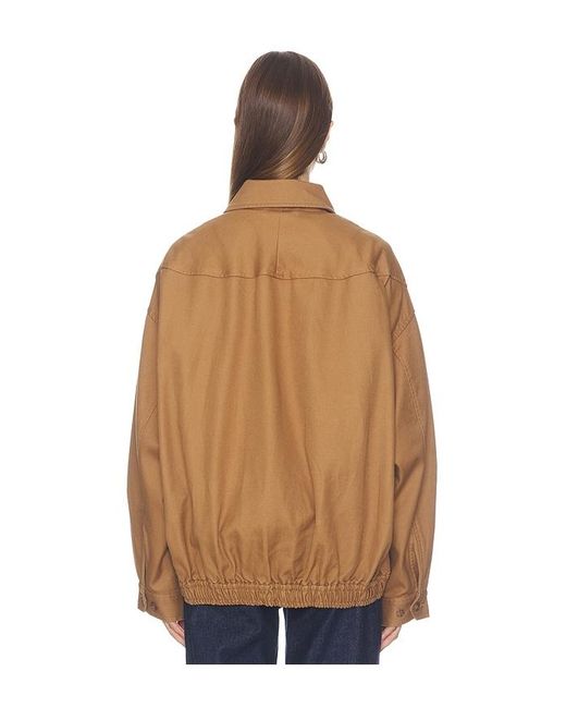 Polo Ralph Lauren Blue Cotton Twill Bomber Jacket