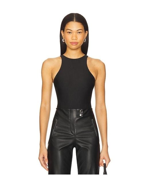 Heroine Sport Black High Neck Bodysuit