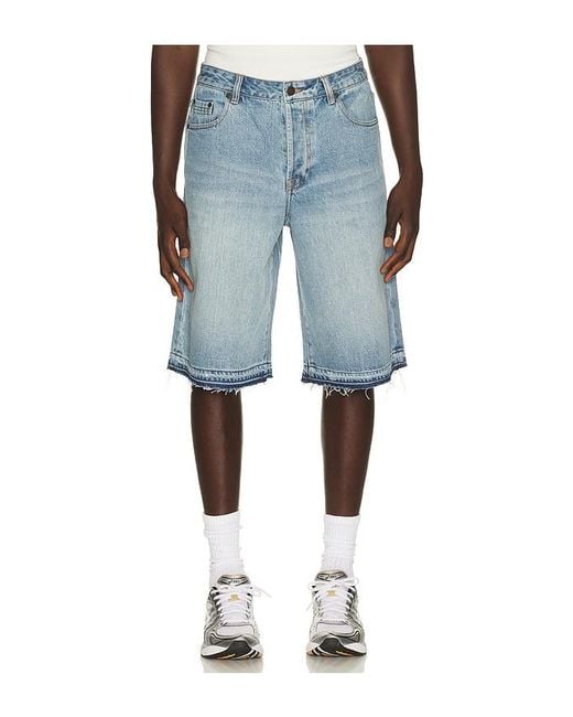 BBCICECREAM Blue Lunar Shorts for men