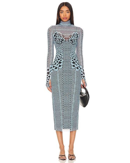 AFRM Blue Shailene Dress