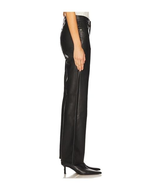 Hudson Black Rosie High Rise Wide Leg