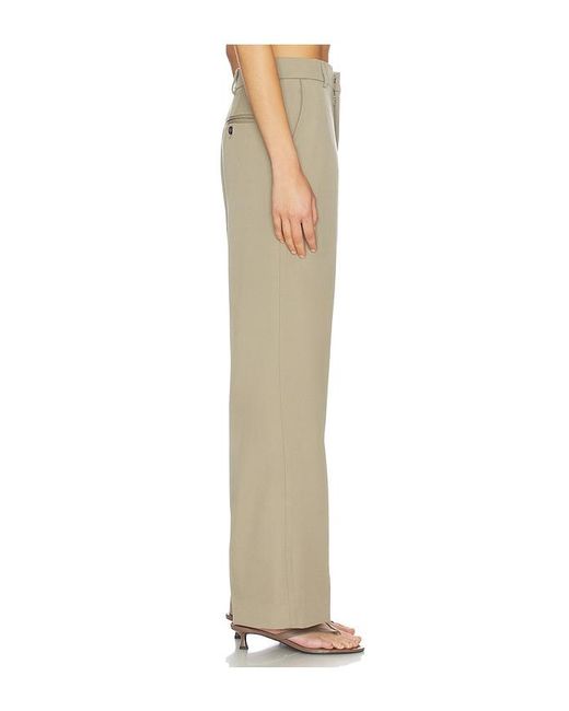 HOMMEGIRLS Natural Straight Leg Pant