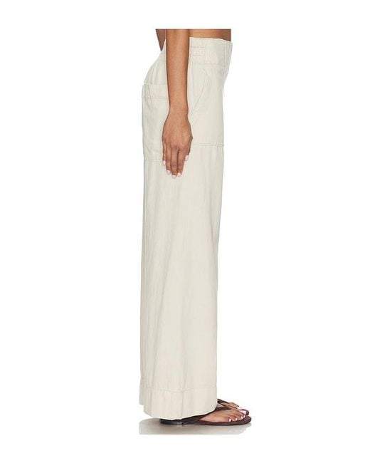 Free People White X We The Free Breezy Denim Pull On Jean