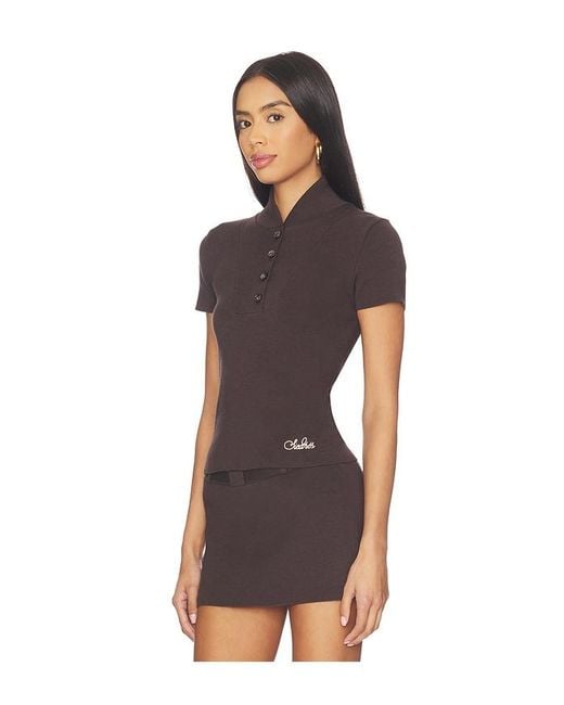 Siedres Black Mollie Top