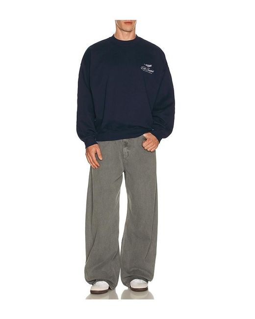 Cole Buxton Blue International Sweatshirt for men