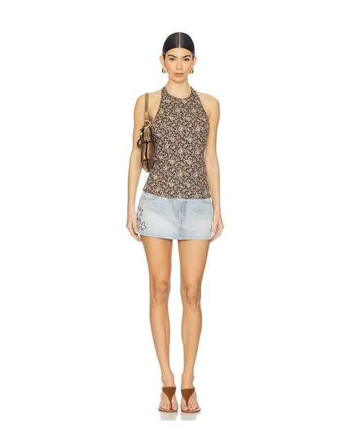 EB DENIM White X Revolve Iris Top