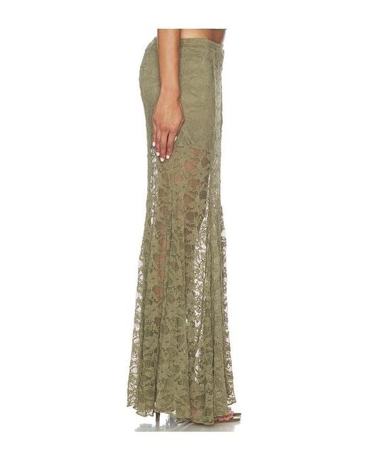 Steve Madden Green Mirabel Skirt