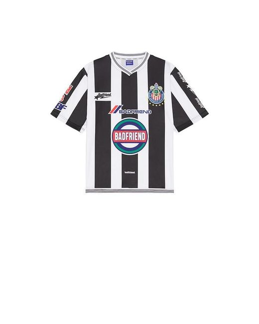Badfriend Black Soccer Jersey for men