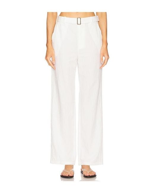 RUE SOPHIE White Terrases Pant