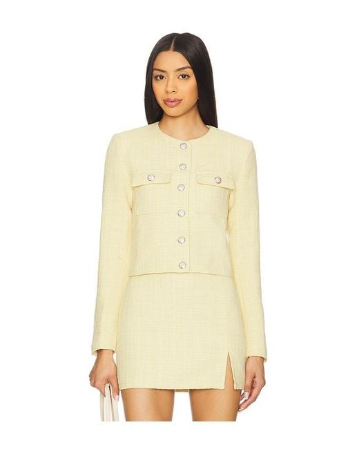 MORE TO COME Natural Willow Crop Jacket