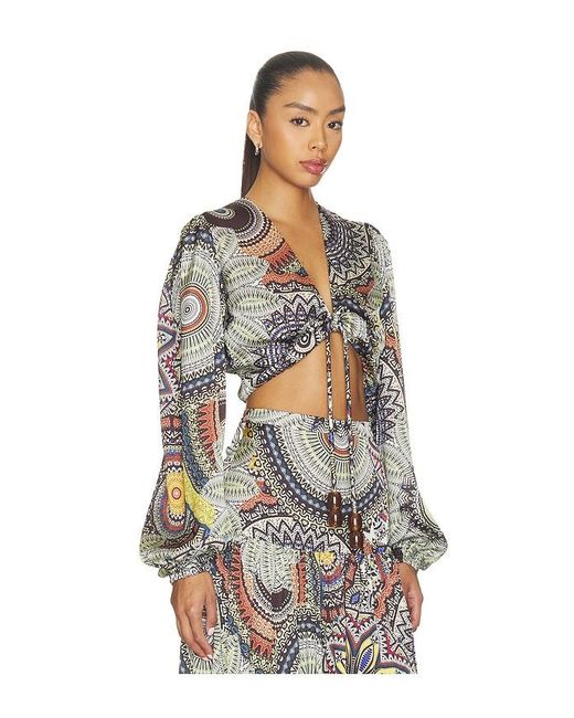 Alexis White Colmar Top