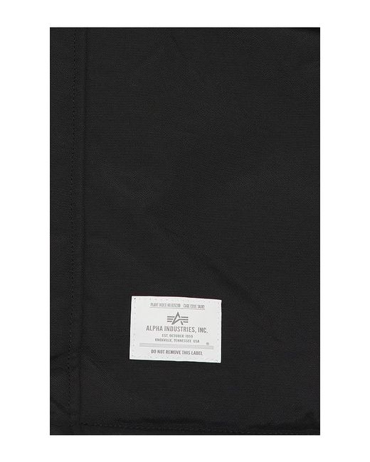 Alpha Industries Black Ma-1 Regular Fit Flight Jacket for men