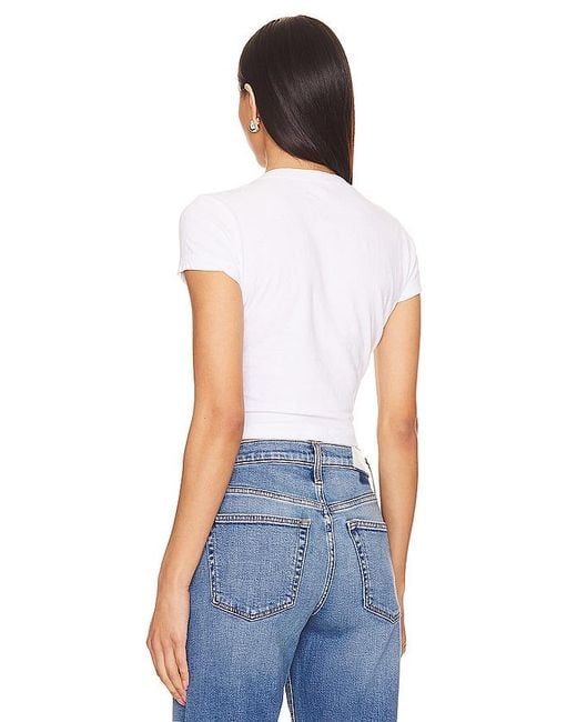 James Perse White Short Sleeve Tee
