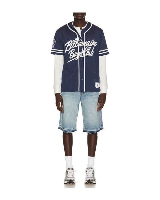 BBCICECREAM Blue Lunar Shorts for men