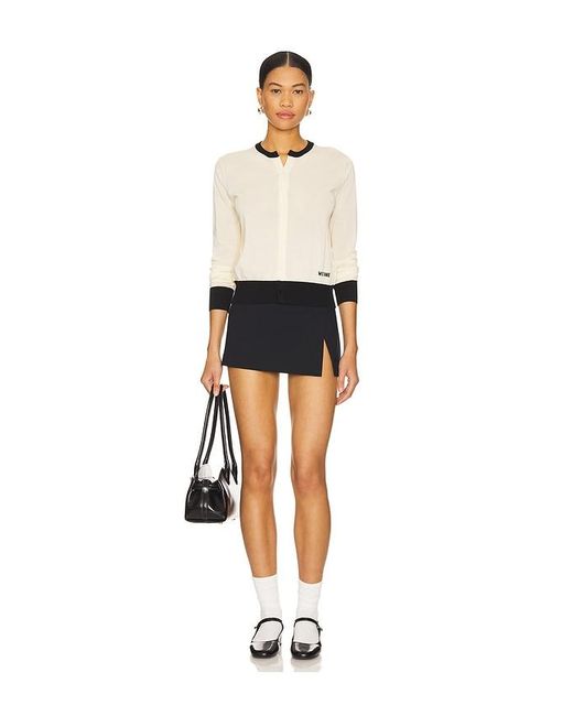 we11done White Knit Cardigan