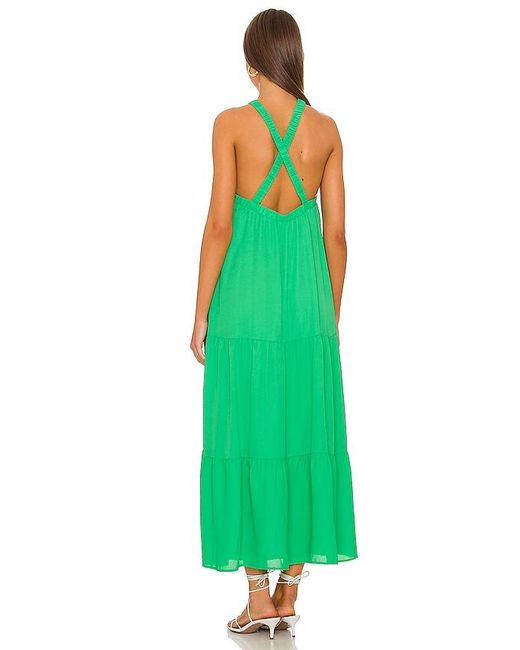 Show Me Your Mumu Green Hallie Halter Dress