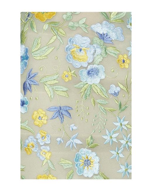 Bronx and Banco Multicolor Portofino Floral Jasmine Maraya Strapless Mini Dress
