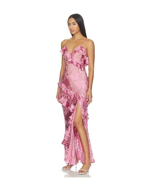 LoveShackFancy Red Dean Dress