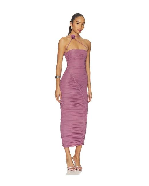Maygel Coronel Red Muralla Dress