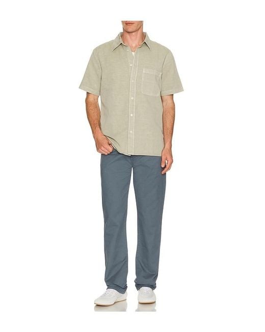 Citizens of Humanity Multicolor Short Sleeve Pocket Cairo Shirt for men