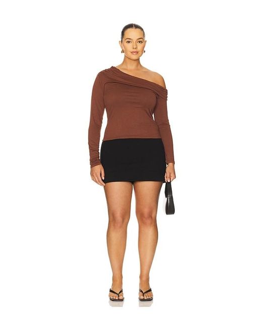 AFRM Brown Bria Top