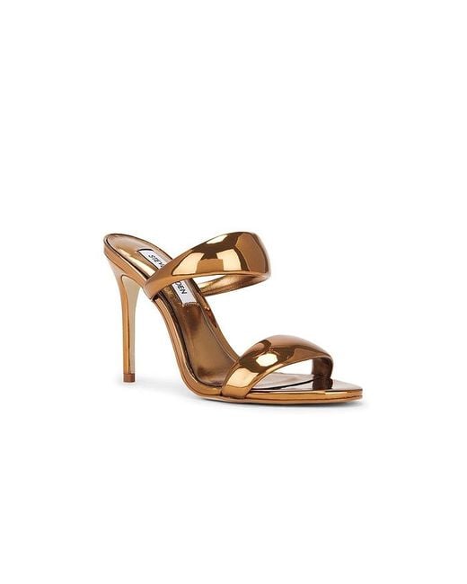 【Steve Madden】SATURN ハイヒール サンダル SATURN Black Stiletto Mule Women's Heel – Steve Madden