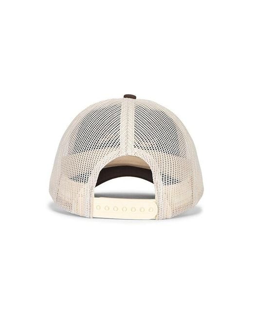 Museum of Peace & Quiet Brown Wordmark Trucker Dad Hat for men