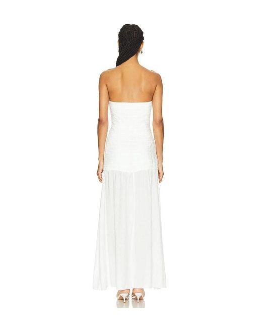 SER.O.YA White Gardenia Maxi Dress