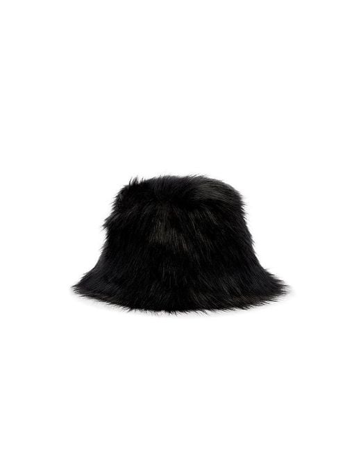 Unreal Fur Black Yeoman Hat