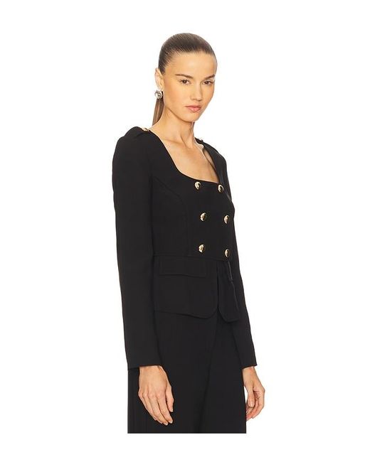 Amanda Uprichard Black Tompkins Jacket