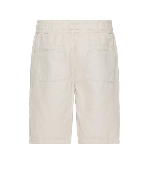 AllSaints White Hanbury Short for men