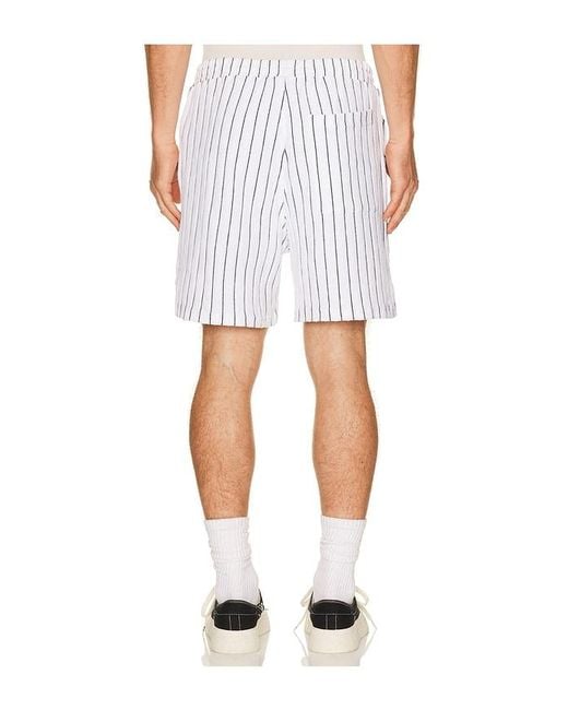 Samsøe & Samsøe White Sajabari Shorts for men