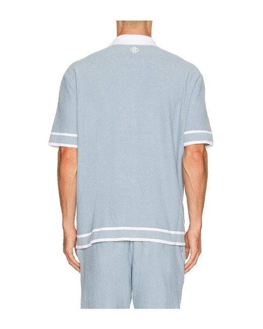 CHE Blue Armando Knitted Shirt for men